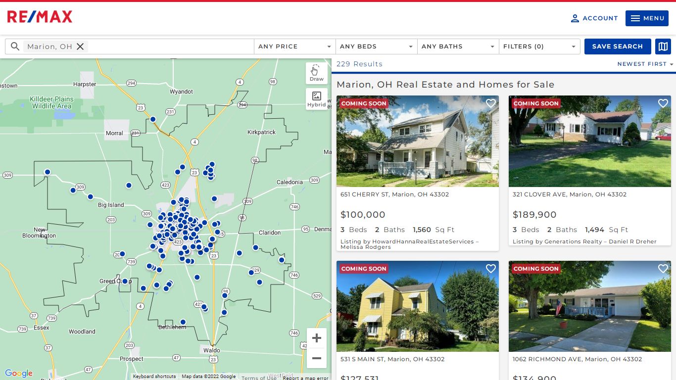 Marion, OH Real Estate & Homes for Sale | RE/MAX